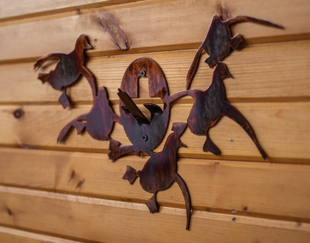 Duck scene Deer European skull mount