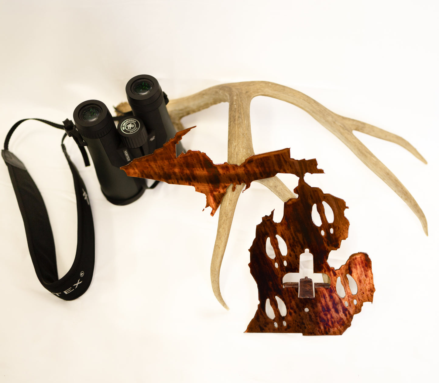 Michigan with UP European Skull Mount Hanger